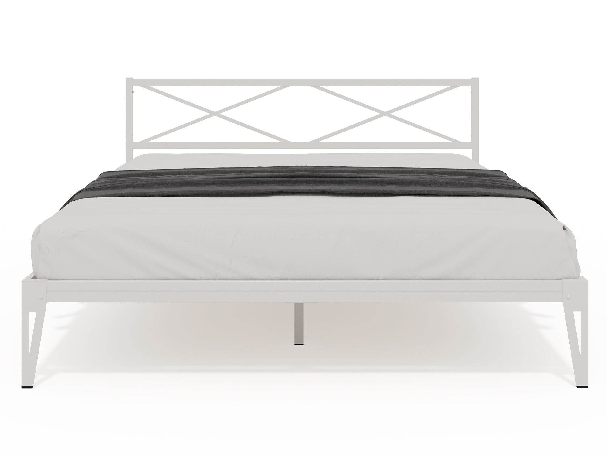 Кровать КМД 37 ТЕЯ 160 белый