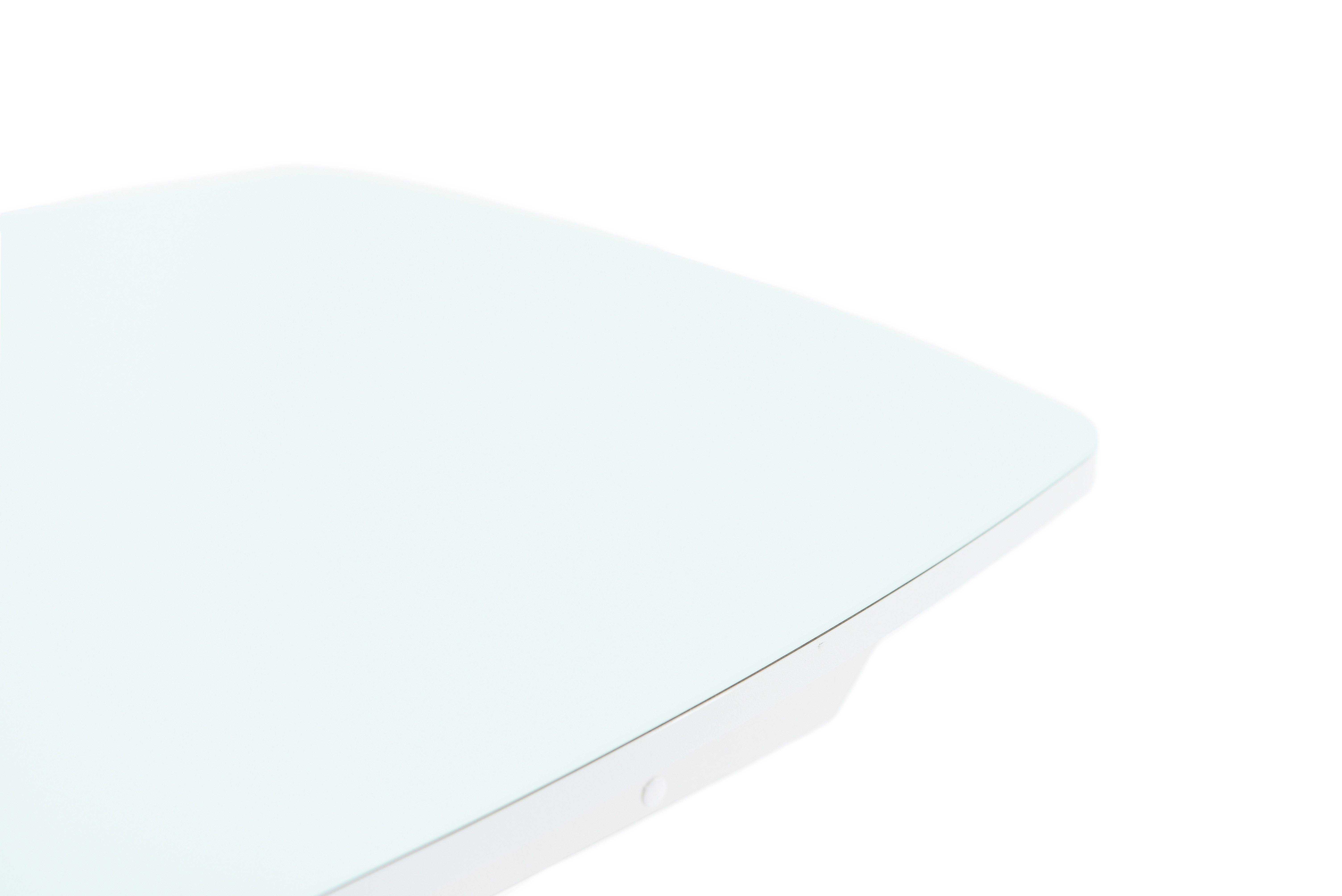 Стол Дрезден /ЛДСП,Стекло/130(161,5)*80*75/Белый мат шагрень/Белый/