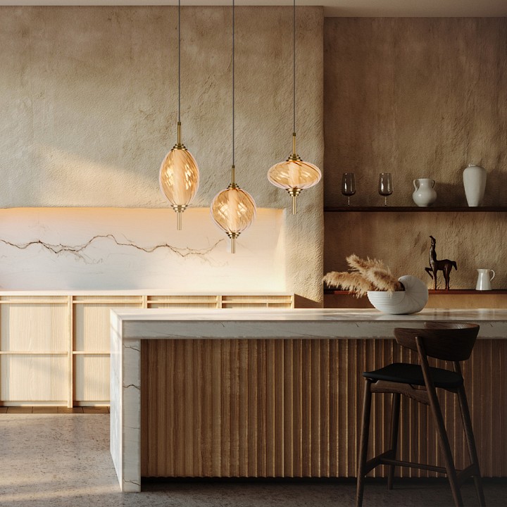 Подвесной светильник Loft it Helix 10421/A Amber
