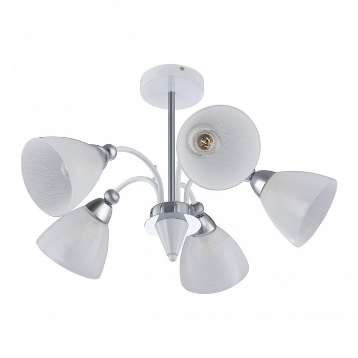 Люстра на штанге Arte Milano Napoli-326008 326008/5 WH+CR