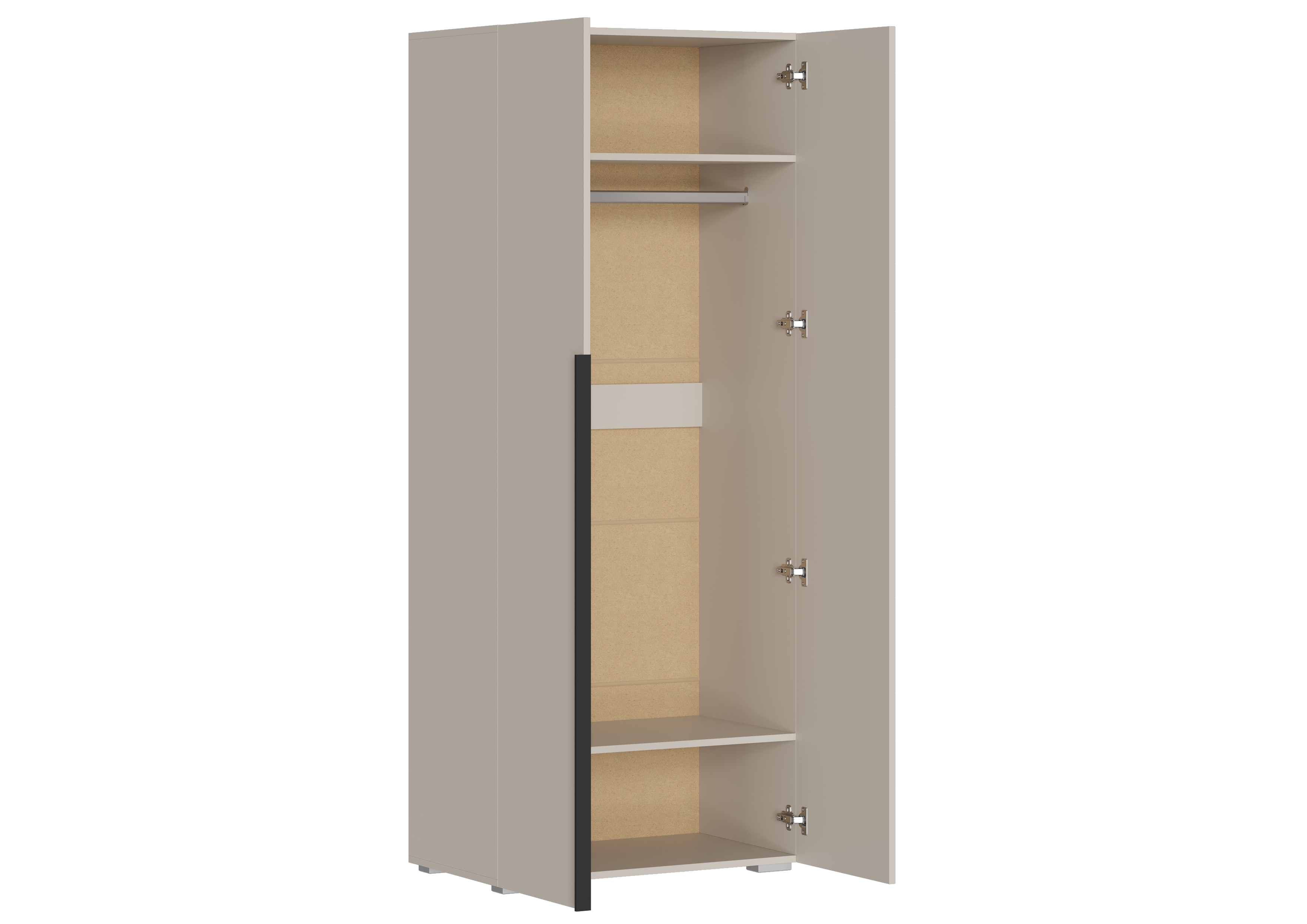АЙРИ Шкаф ШК-002 (2ств.) (Корпус - Кашемир 2,75)