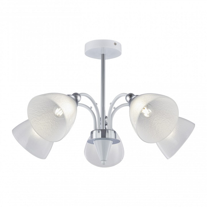Люстра на штанге Arte Milano Napoli-326008 326008/5 WH+CR