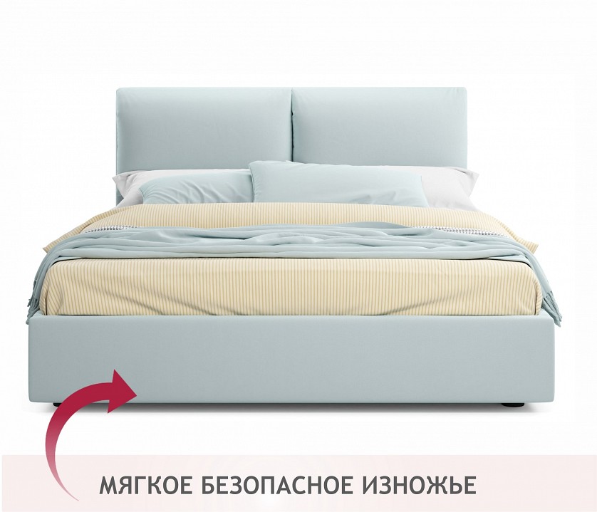 Кровать двуспальная Vita 2000x1600 с ПМ
