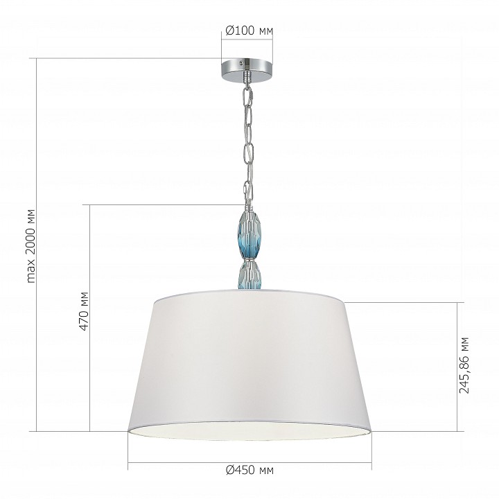 Подвесной светильник ST-Luce Lingotti SL1759.103.03