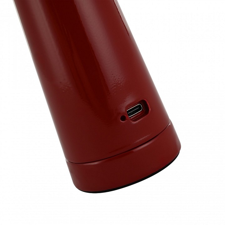 Настольная лампа декоративная Arte Milano  128101/H350/3-6K/3W Red