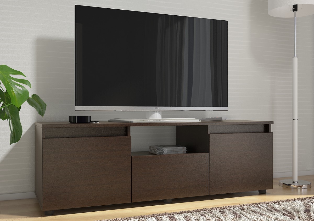TV-7 Тумба (Корпус/Фасад - Венге)