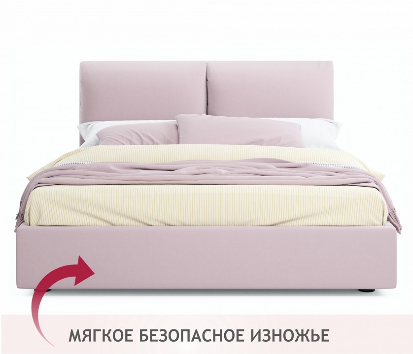 Кровать двуспальная Vita 2000x1600 с ПМ